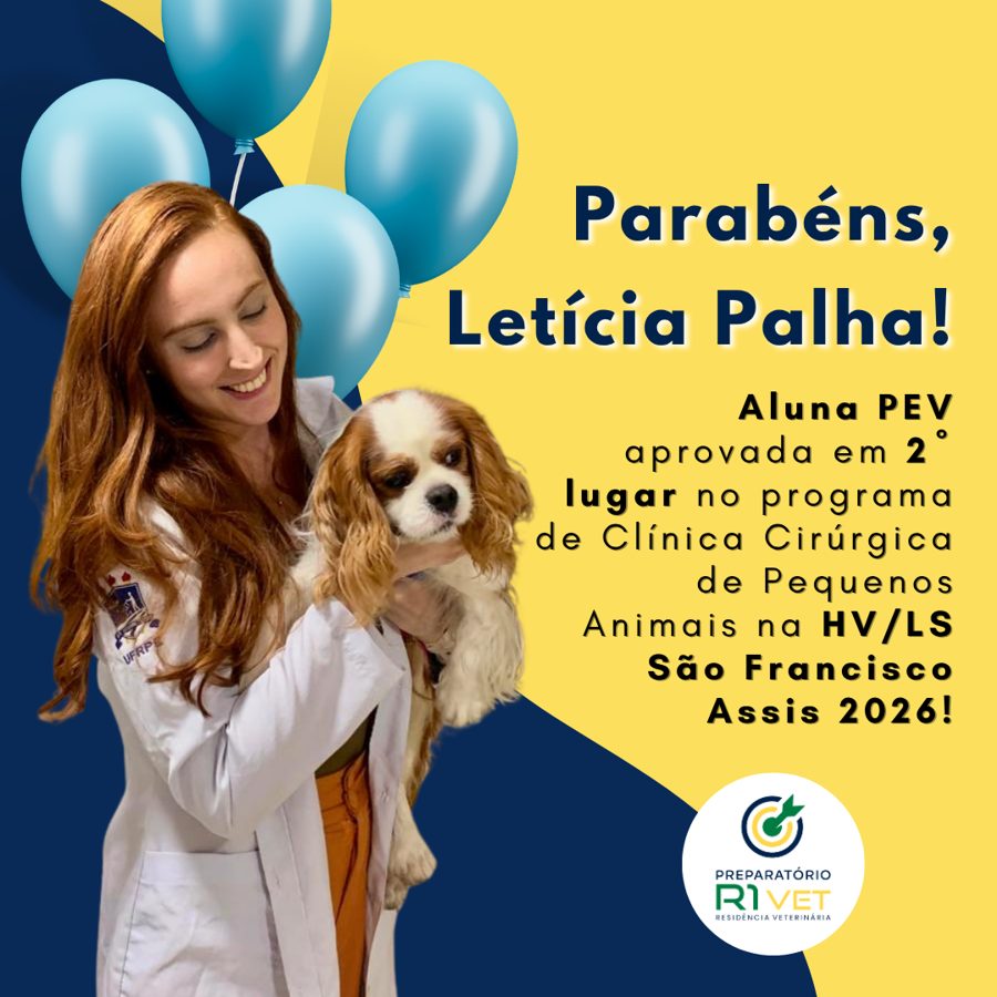 Letícia Palha — aprovada em HV/LS São Francisco de Assis